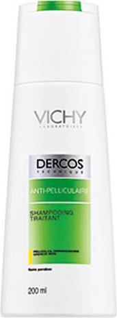 Actual product image Vichy Dercos Dandruff Shampoo for Dry Hair - Volume 200 ml (200 ml, Liquid shampoo)