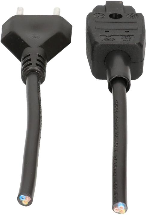 Produktbild Max Hauri TD-Apparatekabel H05VV-F3G1.0 Typ 12 / C15A (5 m)