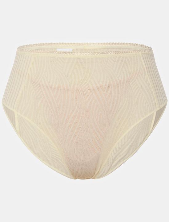 Produktbild Ulla Popken Midislip, Rippjersey, Spitzeneinsatz (46, 48)