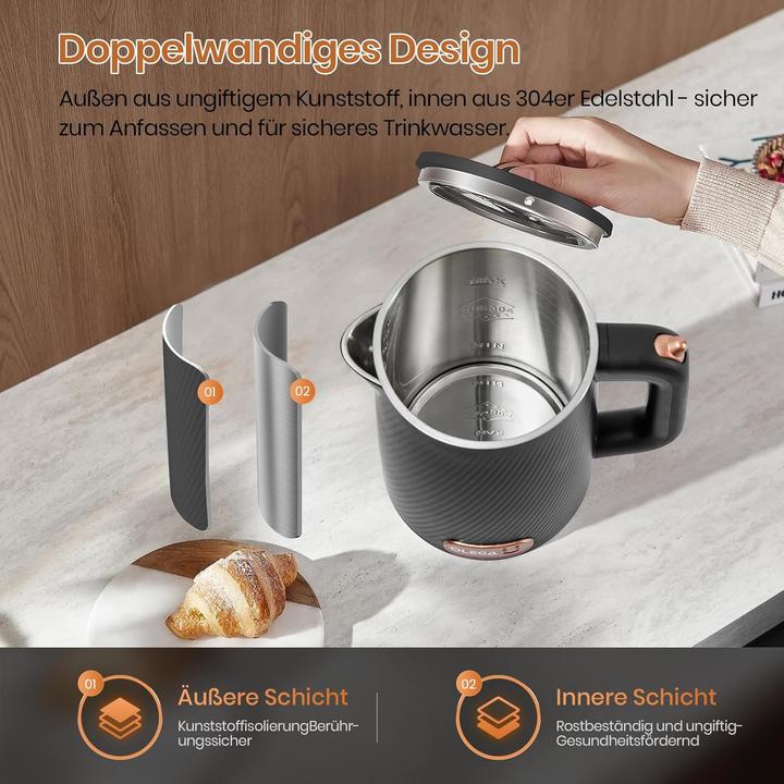 Immagine prodotto Olega Wasserkocher 1,8L 1800W (1.80 l)