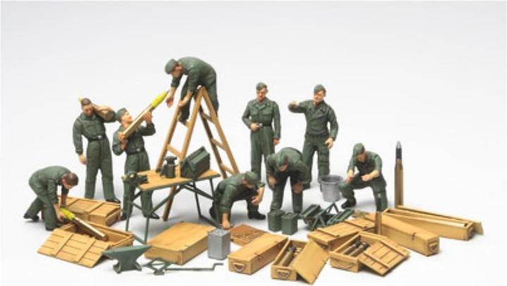 Image du produit Tamiya French Tank Crew Field Maint.Set