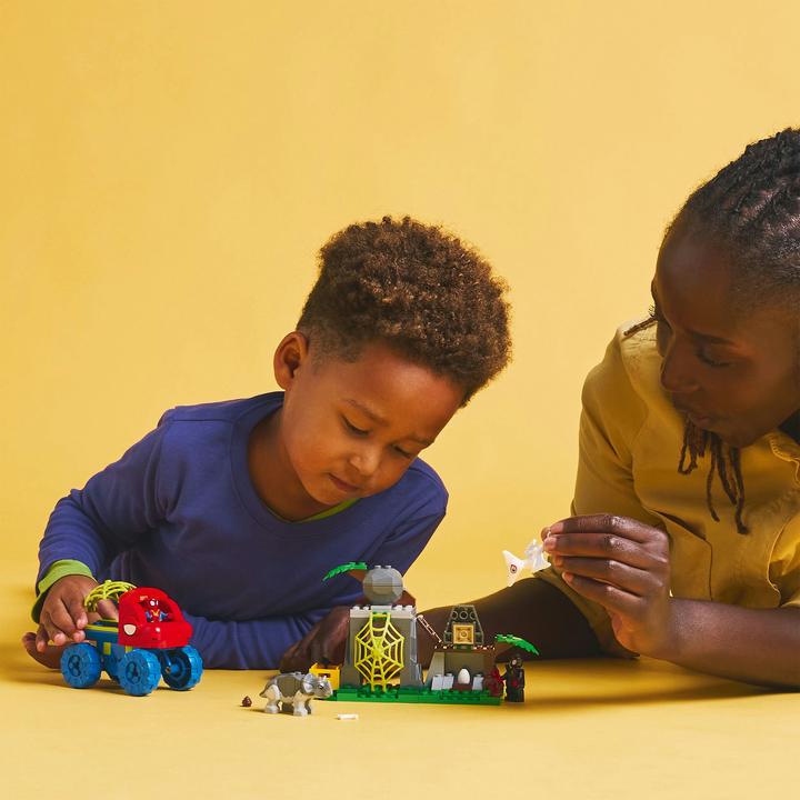 Actual product image LEGO Spideys Team auf Rettungsmission im Dino-Truck (11199, LEGO Marvel)