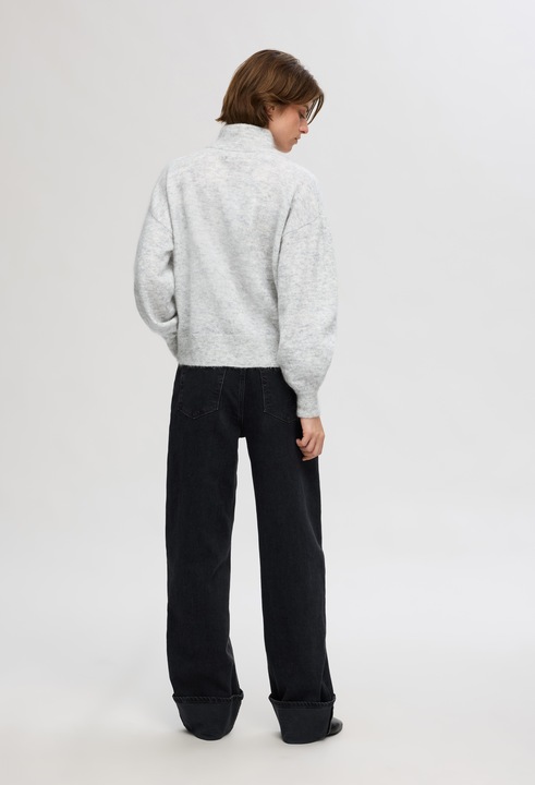 Actual product image Selected Femme Long sleeve half-zip jumper (L)
