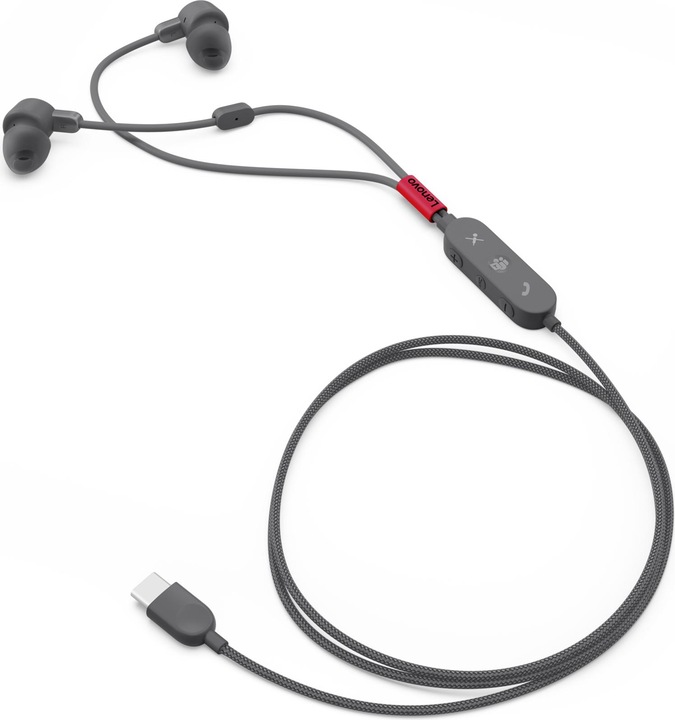 Produktbild Lenovo Accessories Go USB-C ANC In-Ear Headphone (ANC, Kabelgebunden)