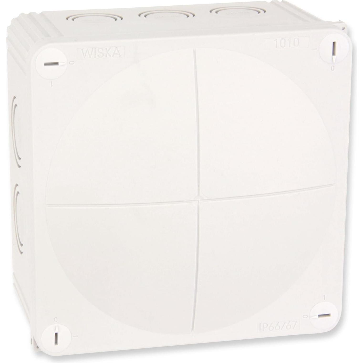 Newlec, Abzweigdose, HFRAK100 RAL7035 FR-Kabelabzweigkasten IP66, 140x140x82 m HFRAK100RAL7035