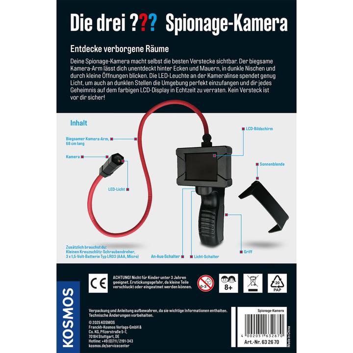 Actual product image Kosmos Die drei??? Spionage-Kamera