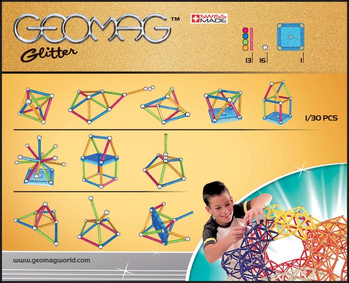 Actual product image Geomag Kids Panels Glitter