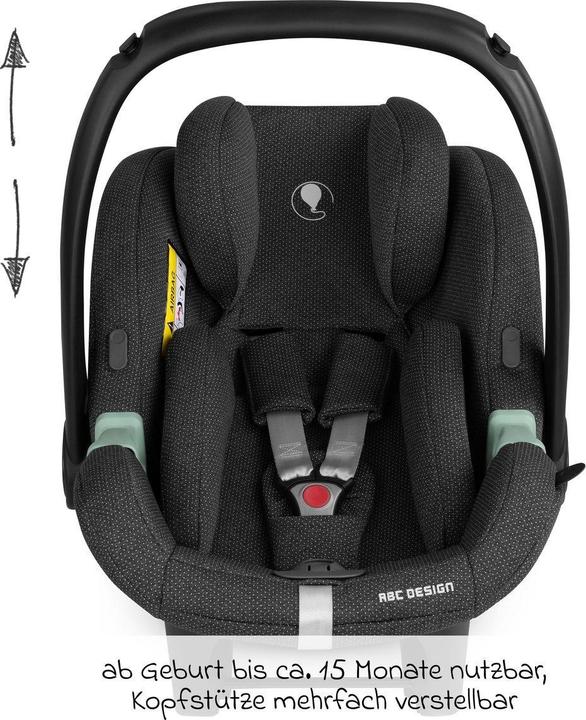 Produktbild ABC Design Kinderwagen 3 in 1 3in1 Kinderwagen-Set Salsa 5 Air - inkl. (0 Monate - 4 Jahre)