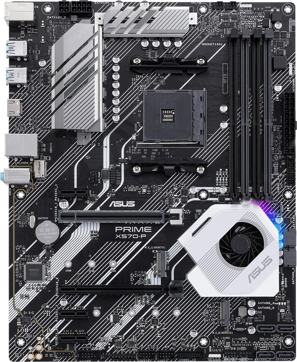 Actual product image ASUS Prime X570-P (AM4, AMD X570, ATX)