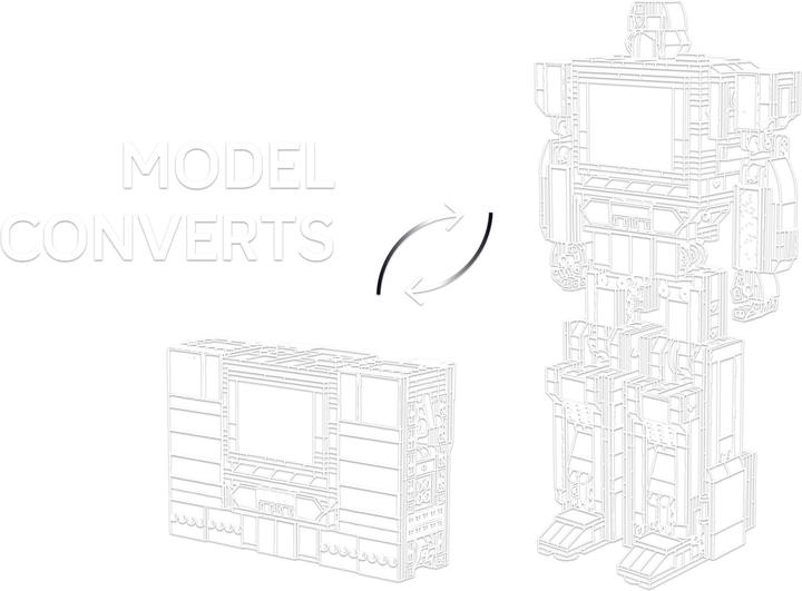 Actual product image LEGO Transformers: Soundwave (LEGO Icons)