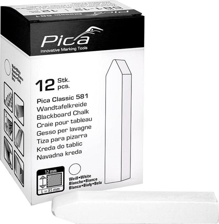 Actual product image Pica Blackboard chalk 12x12x85 mm (12x)
