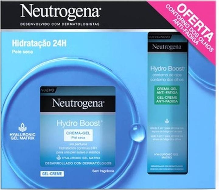 Image du produit Neutrogena Hydro Boost Facial Moisturizing Gel Cream 50ml With Anti-Fatigue Eye Gel Offer (50 ml, Gel visage)