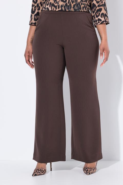 Produktbild Ulla Popken Anzughose, weites, gerades Bein, Elastikbund (52)