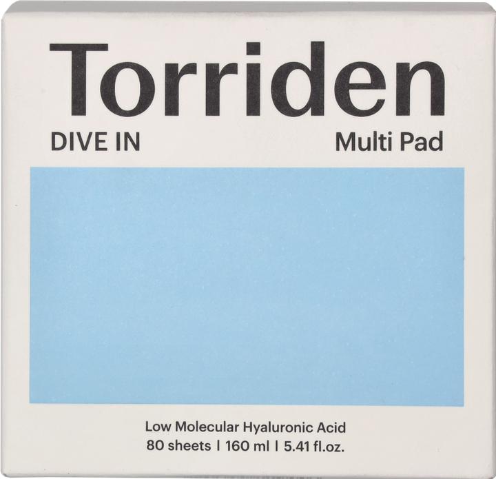 Produktbild Torriden Low Molecule Hyaluronic Acid Multi Pads (160 ml)