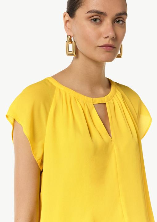 Actual product image Comma Bluse Chiffon-Bluse mit Kappärmeln (36)