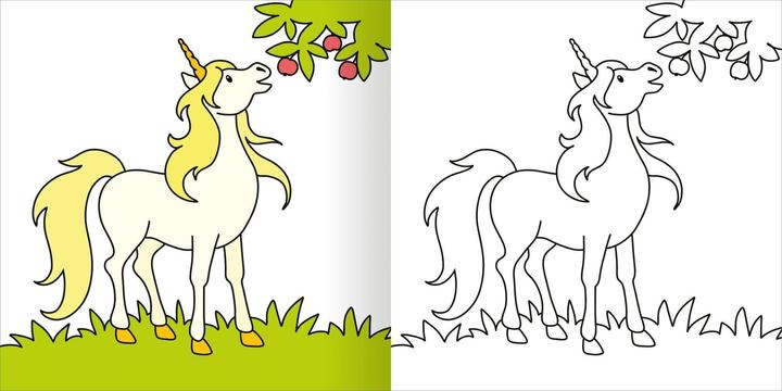 Produktbild Mein erstes dickes Malbuch ab 2 – Einhörner