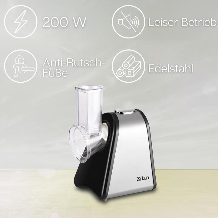 Actual product image Zilan Electric kitchen grater