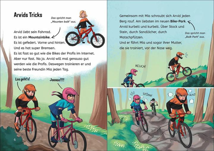 Produktbild Loewe Leselöwen 3. Klasse - Aufregung im Bike-Park (Deutsch, Christian Tielmann, 2024)