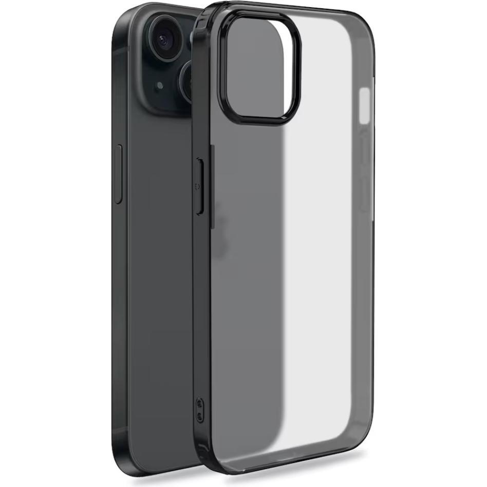 Screenguard Apple iPhone 15 Anti-Impact Hülle mit 2m Fallschutz (Apple iPhone 15), Smartphone Hülle, Schwarz