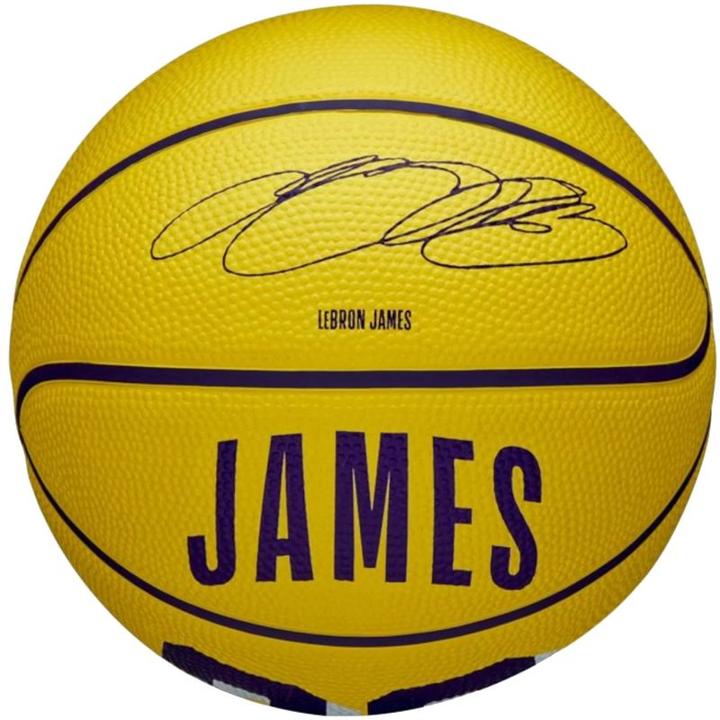Produktbild Wilson NBA-Spielerikone LeBron James Mini-Basketball (3)