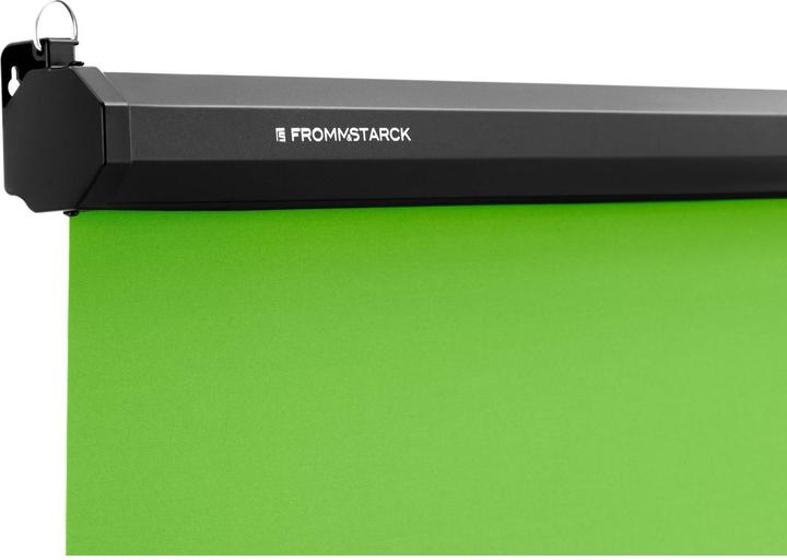 Produktbild Fromm & Starck Green Screen Rolloleinwand Fotowand für Wand und Decke 2060 x 1813 mm (84", 16:9)