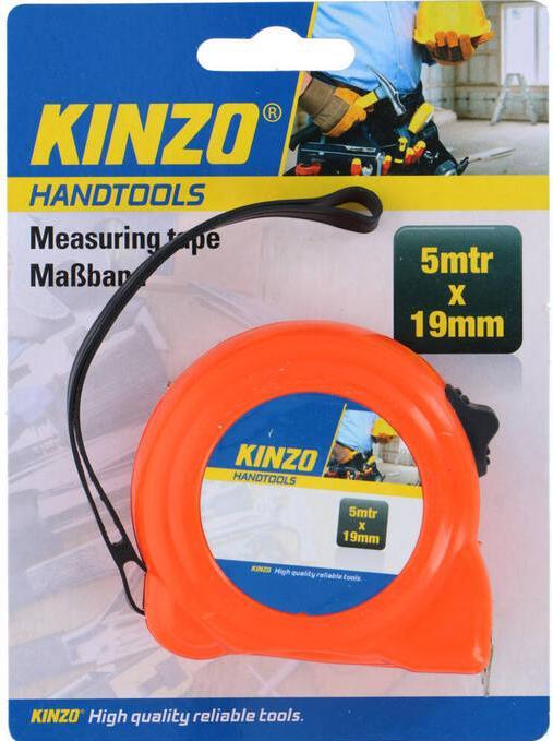 Actual product image Kinzo Tape measurer 5mtr x 19mm PES