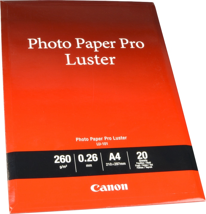 Canon LU-101 Pro Luster (260 g/m², A4, 20 x)