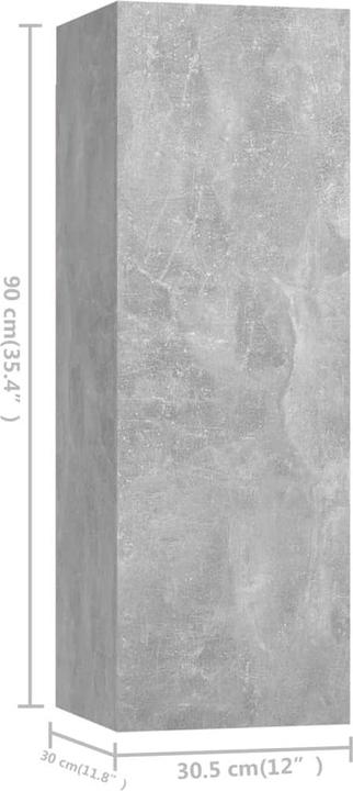 Produktbild vidaXL Titan (30.5 x 30 x 90 cm)