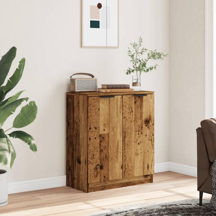 Produktbild VidaXL Sideboard Kommode Schrank Anrichte Mehrzweckschrank Altholz-Optik (60 x 30 x 70 cm)