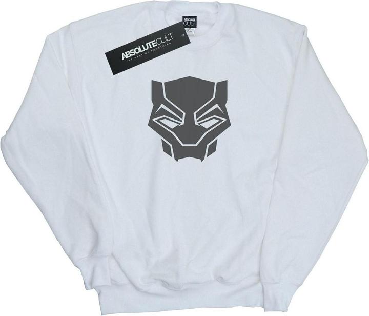 Produktbild Black Panther Schwarz auf Schwarz Baumwolle Sweatshirt (XL)