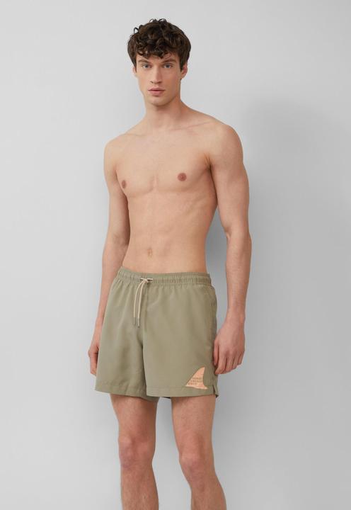 Actual product image S.Oliver Badehose Badeshorts mit Artwork und Eingrifftaschen (S)