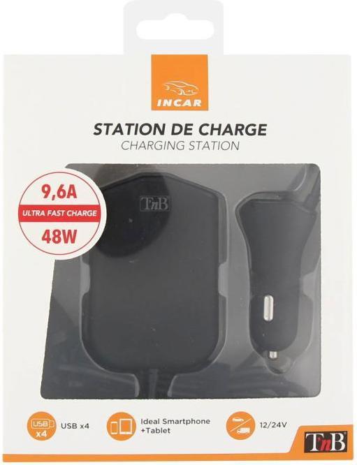 Produktbild T'nB TNB Ladegerät mit 4 USB Anschlüssen