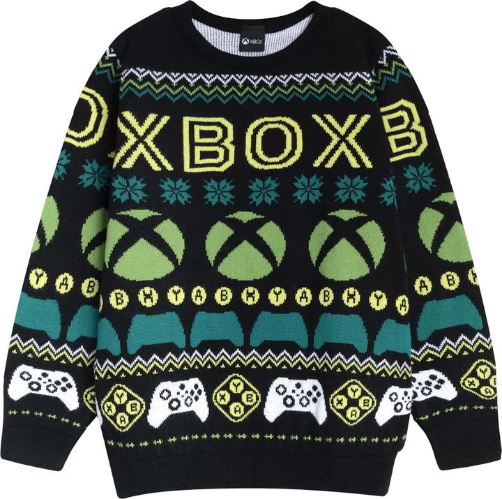 Image du produit Microsoft - Pull Noël motif/style logo - Garçon (146, 152)