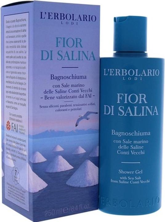 Image du produit L'erbolario FIOR DI SALINA Gel bain/douche 250ml (250 ml)