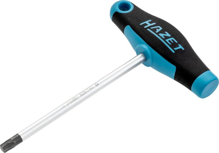 Actual product image HAZET Screwdriver ∙ with T-handle 828-T40 ∙ Inside TORX profile ∙ T40 (Torx (TX))