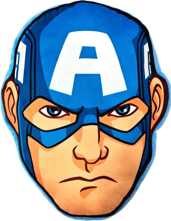 Actual product image Avengers Captain America 3D cushion (40 x 40 cm)