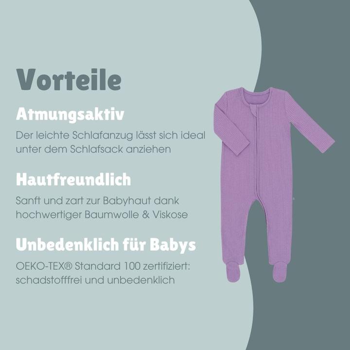 Produktbild Emma & noah Schlafanzug mit Füssen (68)