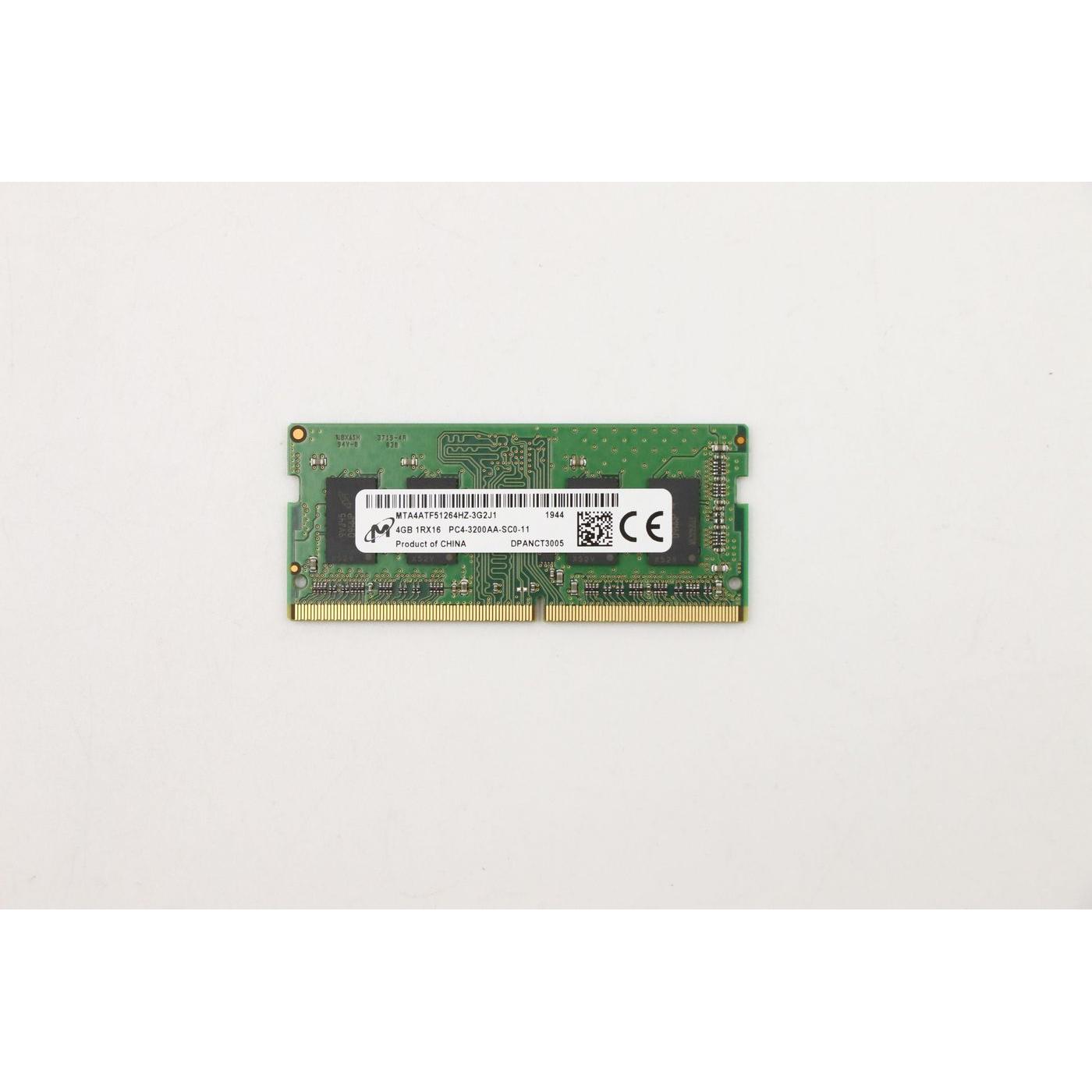 Lenovo Memory SODIMM,4GB, DDR4, 3200 (3200 MHz, DDR4-RAM, SO-DIMM), RAM