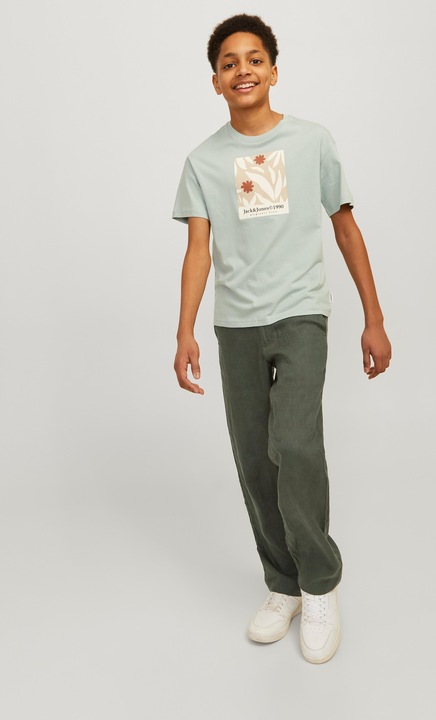 Actual product image Jack & Jones Jpstkarl Jjlawrence Linen Chino Sn Jnr (146)