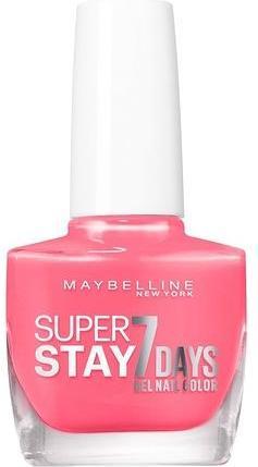 Immagine prodotto Maybelline New York Smalto professionale Gel Technology Super Stay 7 Days Tint Acid Grapefruit 920 (Pompelmo acido 920, Smalto per unghie effetto gel)