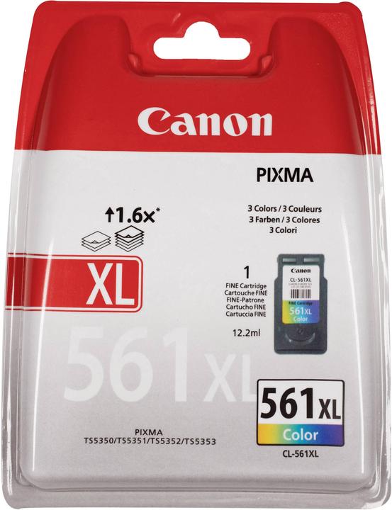 Actual product image Canon CL-561XL (M, C, Y)
