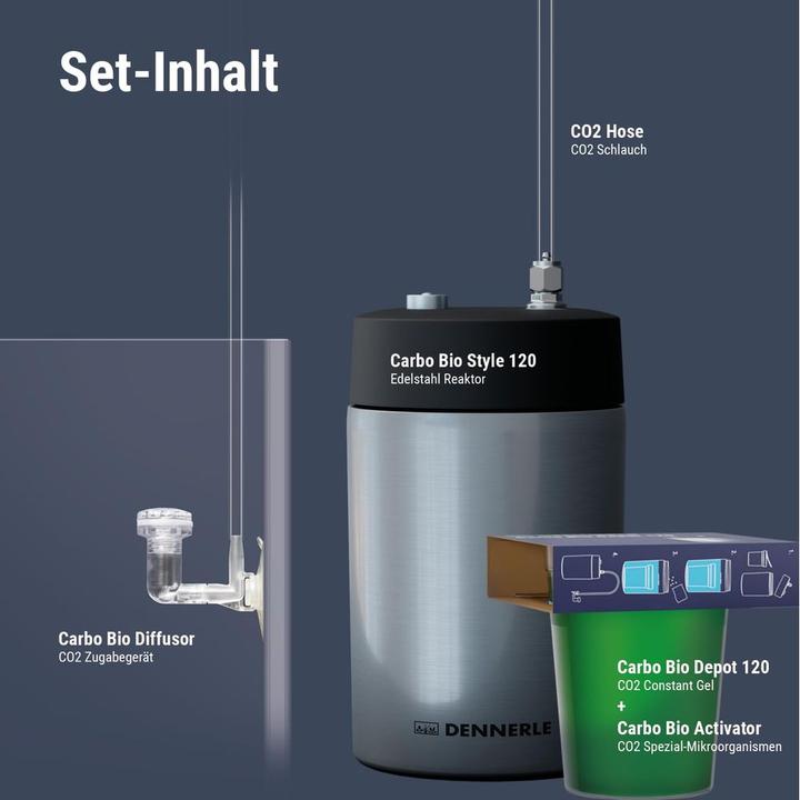 Productafbeelding Dennerle Carbo Bio Stijl 120 (Aquarium Meststof)