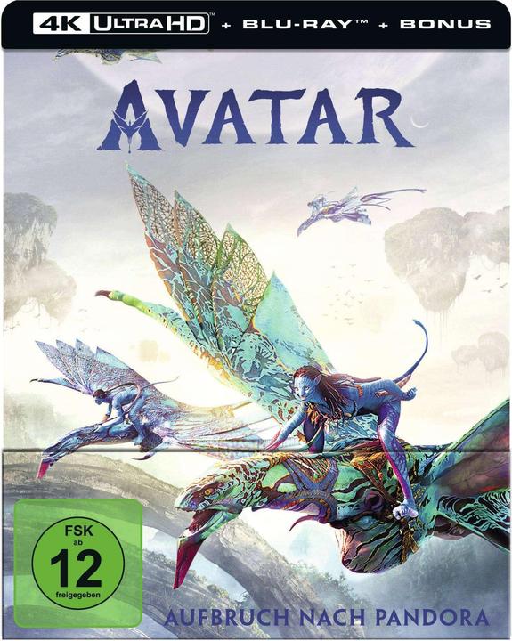 Avatar : En route pour Pandora - 4K Steelbook (Blu-ray 4k, 2005, Anglais, Italien, Allemand, Français, Espagnol)
