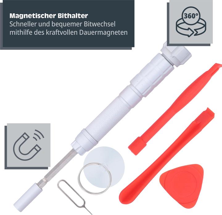 Actual product image Helpmate Smartphone Reparatursatz, 16-teilig