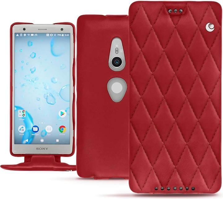 Actual product image Noreve Leather cover vertical (Sony Xperia XZ2)