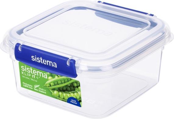 Actual product image Sistema KLIP IT PLUS freshness box 1.15 l blue (1.15 l)
