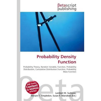 Thumbnail - Probability Density Function, Fachbücher von Lambert M. Surhone, Miriam T. Timpledon, Susan F. Marseken