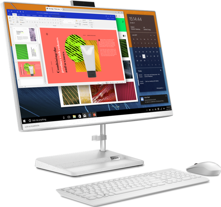 Actual product image Lenovo IdeaCentre AIO 3 24ITL6 (Intel Core i3-1115G4, 8 GB, 1000 GB, Intel UHD Graphics)