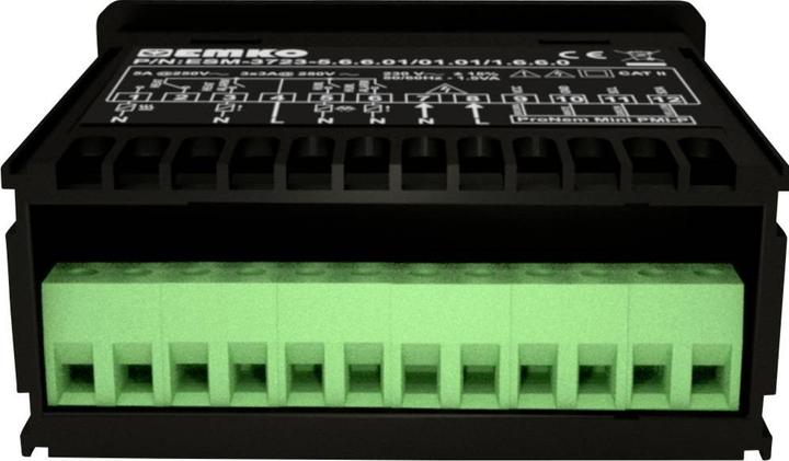 Produktbild Emko ESM-3723.5.6.6.0.1/01.01/1.6.6.0 2-Punkt und PID Regler Temperaturregler