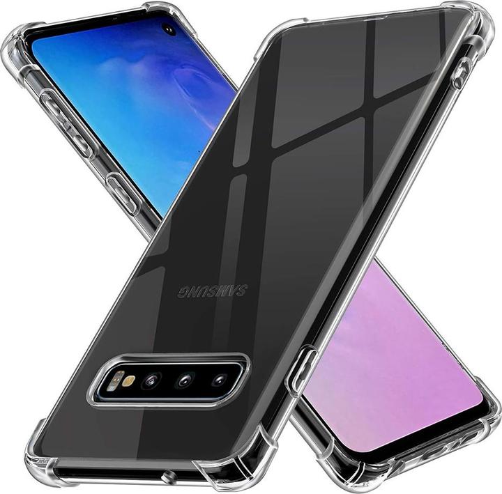 Produktbild Techsuit - Shockproof Clear Silicone - Samsung Galaxy S10 - Clear (Samsung Galaxy S10)